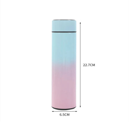Insulated bottle with sensor