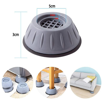 Anti-Vibration Rubber Foot Pads