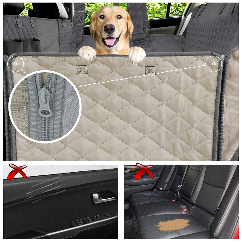 Dog Car Seat Cover - Waterproof and Safe