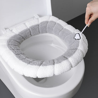 Universal toilet seat cover