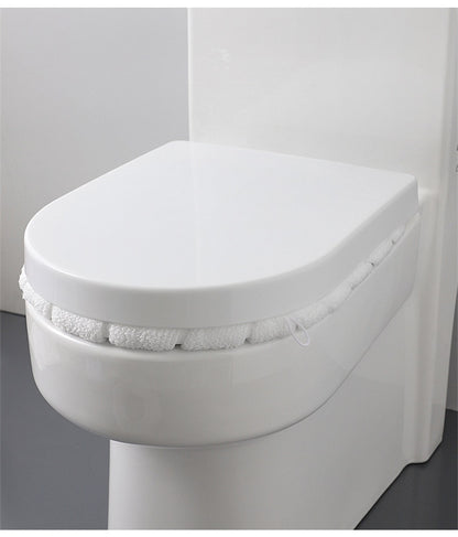 Universal toilet seat cover