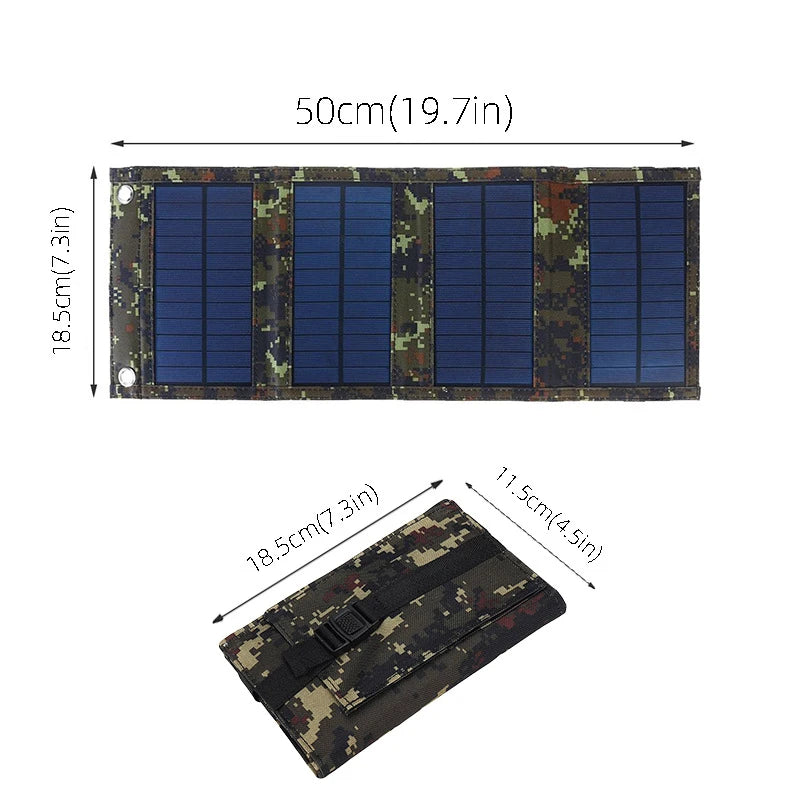 Складная солнечная панель 5 В 20 Вт 