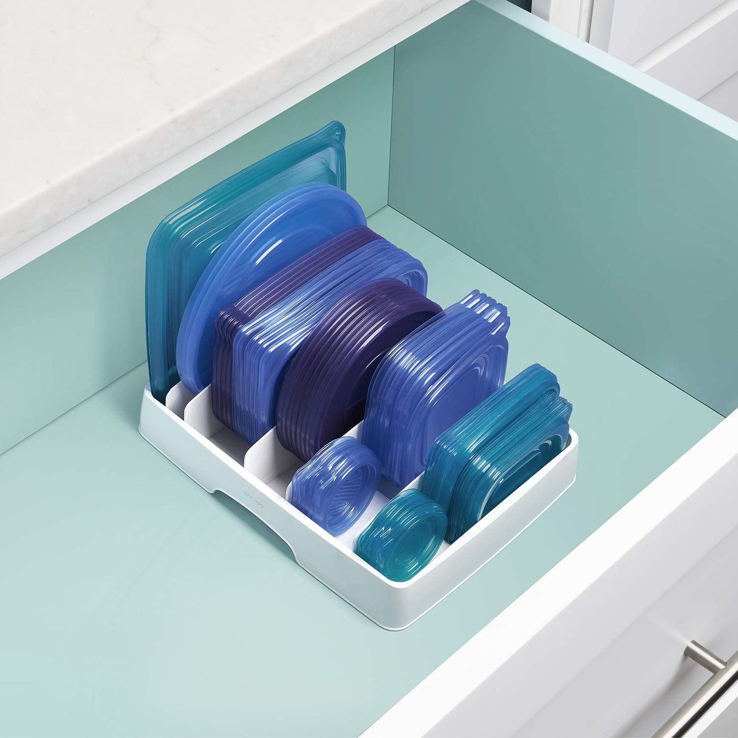 DESOUTILS Plastic Dish Divider Organizer