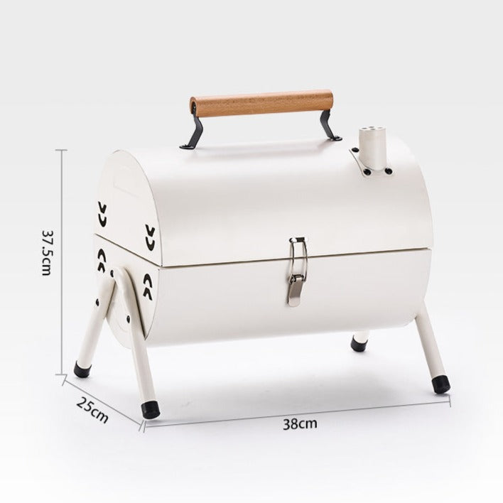 Portable Barbecue for Tourist Use 