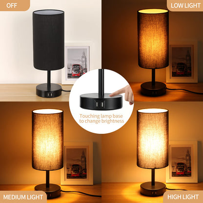 Lampe de Table LED Tactile DESOUTILS - Créez une ambiance parfaite dans votre chambre à coucher