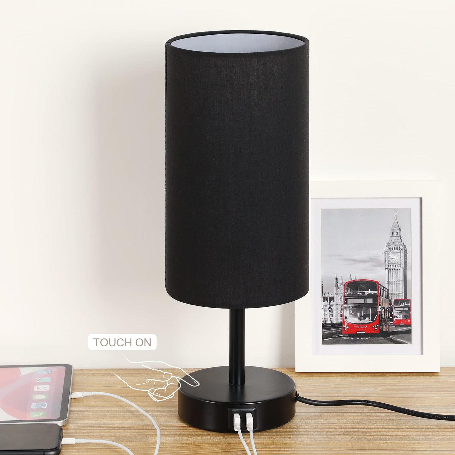 DESOUTILS LED Touch Table Lamp - Create a perfect ambiance in your bedroom