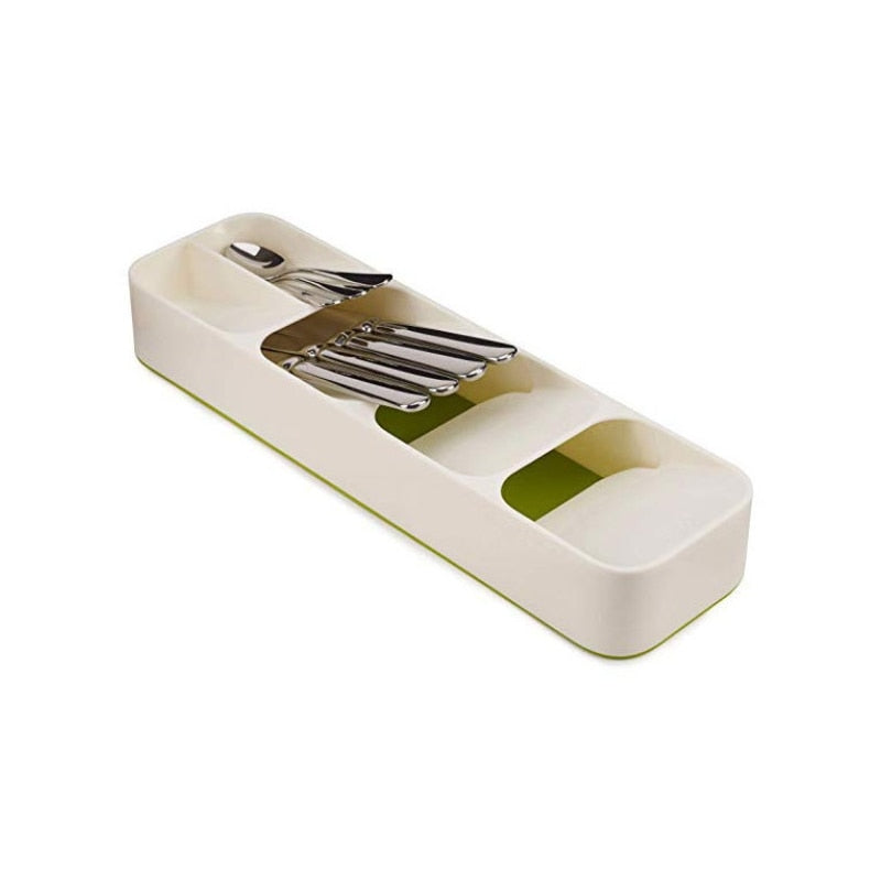 DESOUTILS Plateau de rangement pour couverts de cuisine