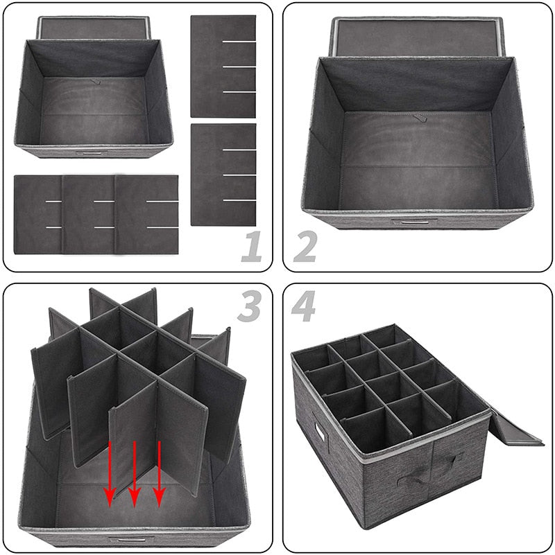 Stemware storage box