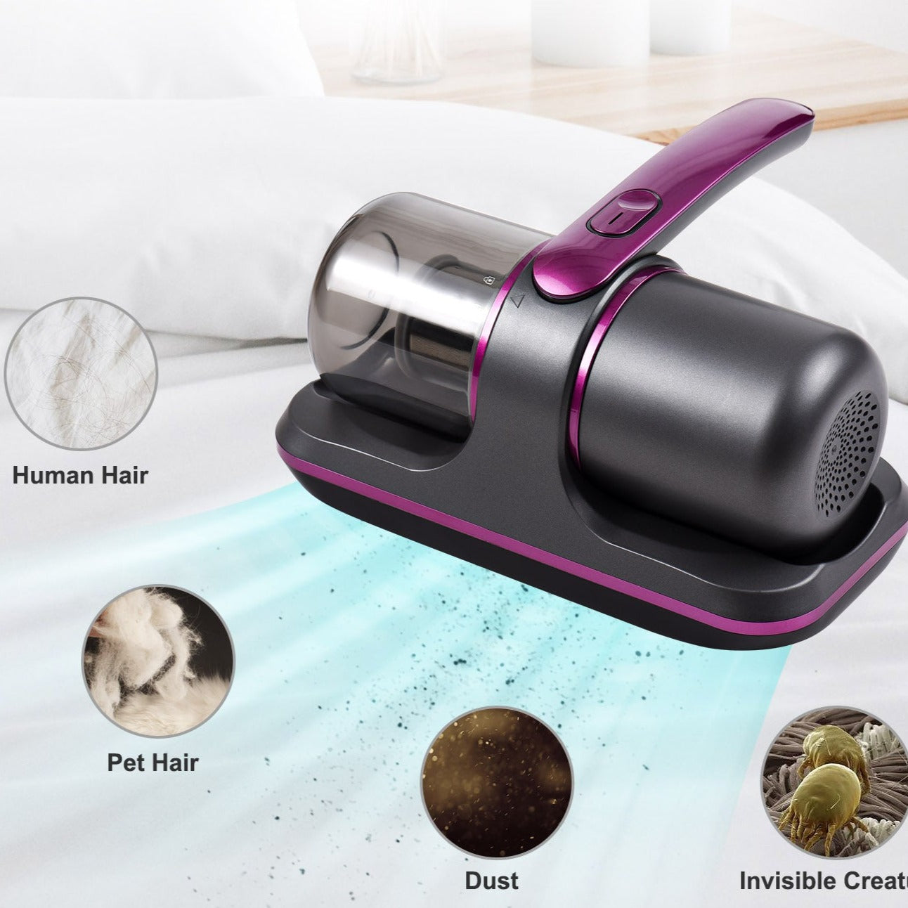 Cordless Anti-Mite Vacuum Cleaner 