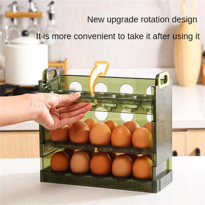 DESOUTILS Reversible Egg Storage Box 