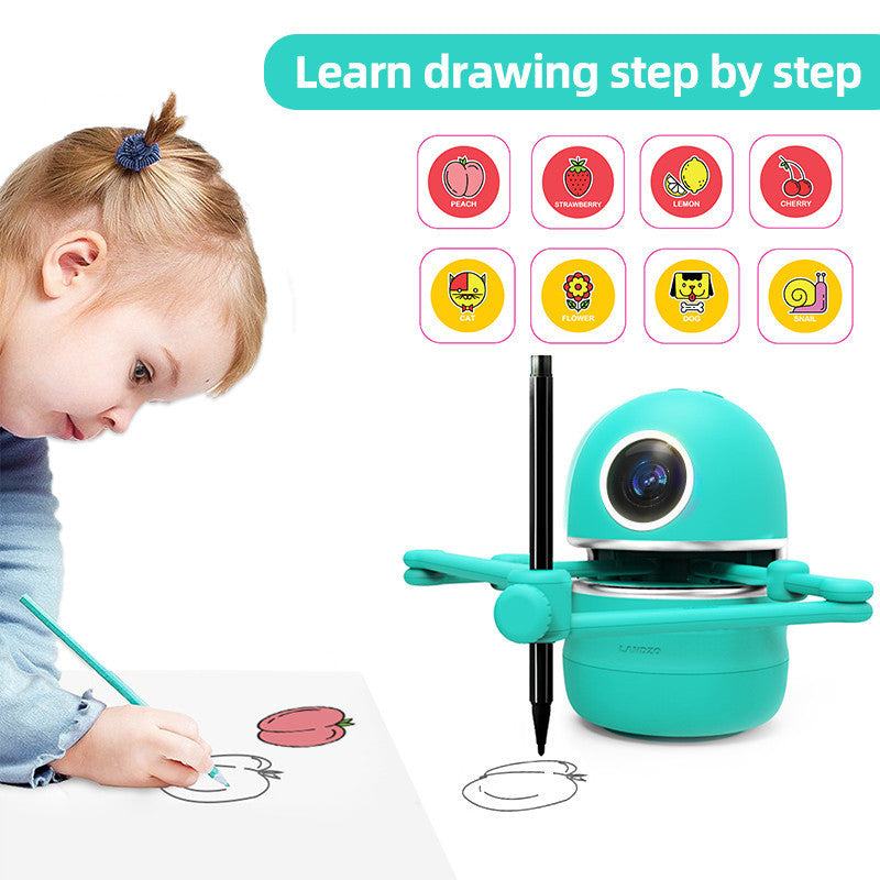 Рисование робота для детей