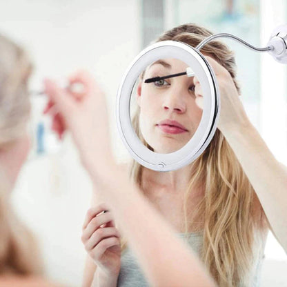 Make-It-Bright 10-кратное увеличительное зеркало для макияжа с подсветкой