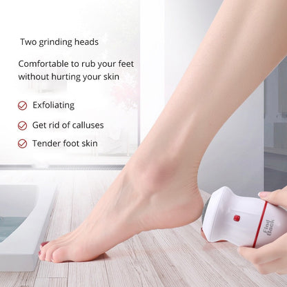 Rechargeable electric foot sander
