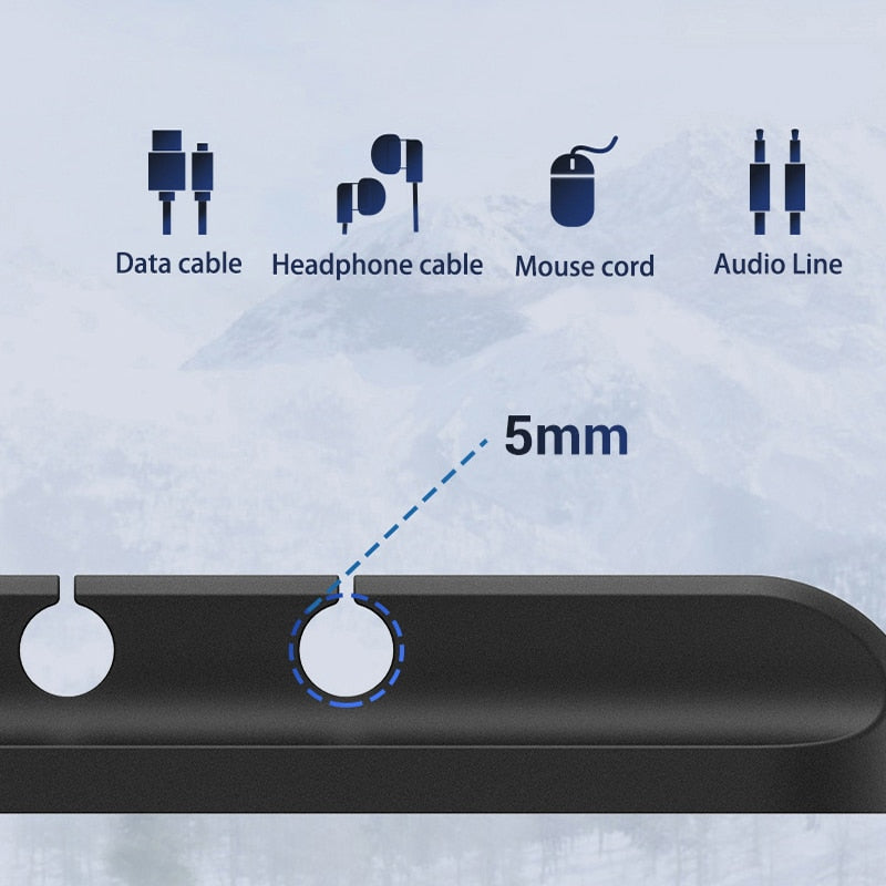 Enrouleur de câble en silicone Desoutils  à plusieurs ports