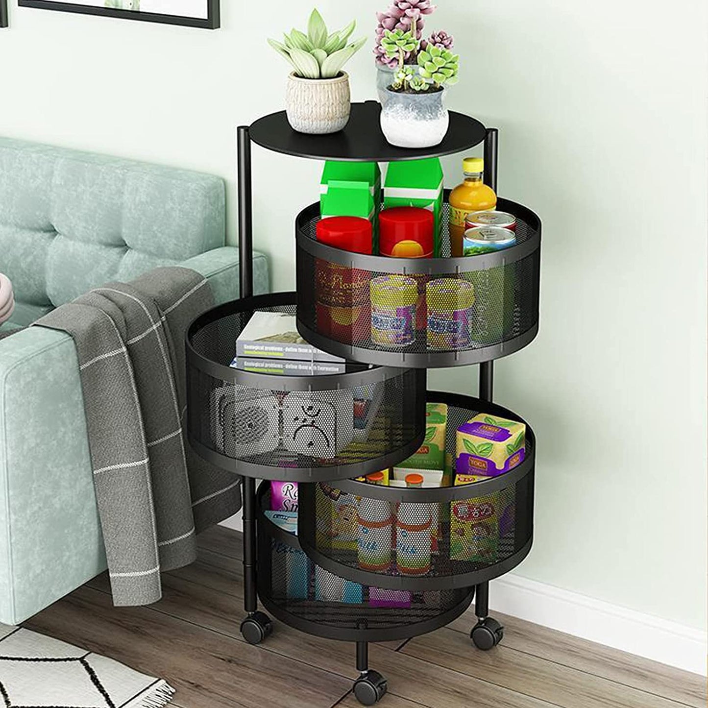 HomeRack-Metal Space-saving organizer