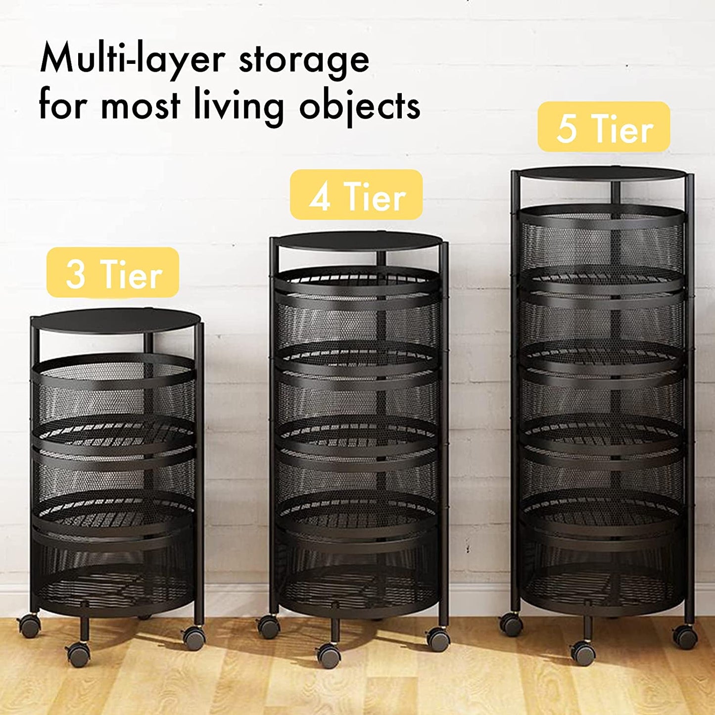 HomeRack-Metal Space-saving organizer