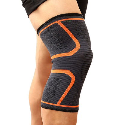 Nylon knee support with compression for various sports