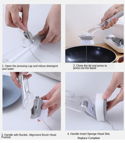 All-in-one dishwashing device -