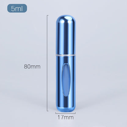 Portable Aluminum Refillable Perfume Atomizer for Travel