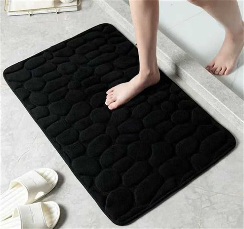 Cobblestone Non-Slip Bath Mat