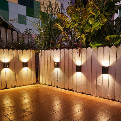 Lampe LED solaire intelligente, luminaire décoratif d'extérieur
