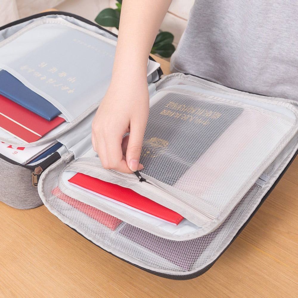 Multi-layer document storage bag