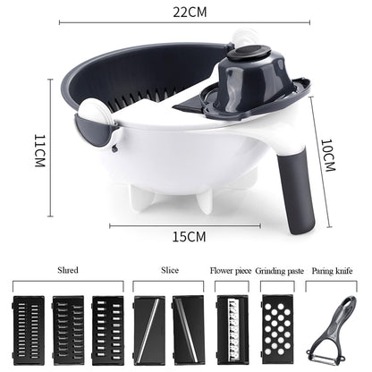 Practical Rotary Vegetable Cutter