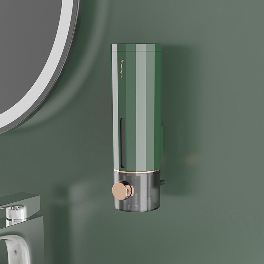 WALL-MOUNTED MANUAL SOAP DISPENSER