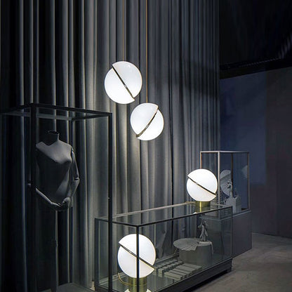 Золотистый светодиодный подвесной потолочный светильник с современным скандинавским дизайном