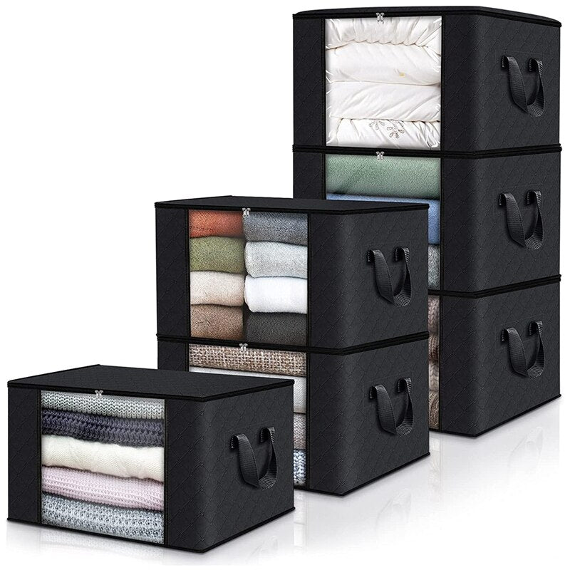 Pack of 6 Boxlun clothing storage bags 