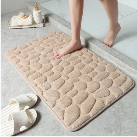 Cobblestone Non-Slip Bath Mat