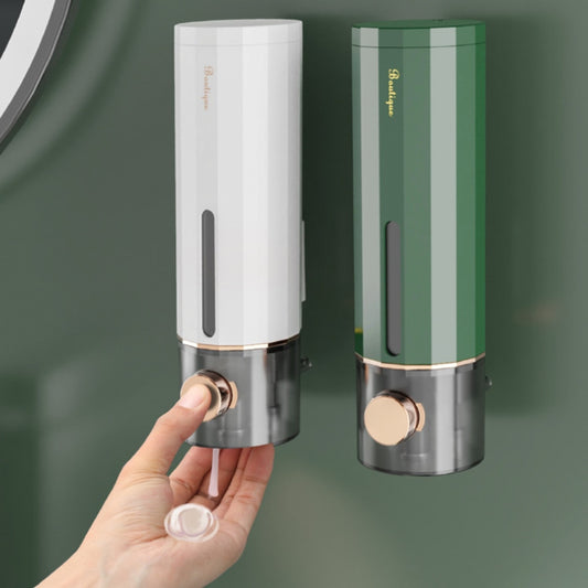 WALL-MOUNTED MANUAL SOAP DISPENSER