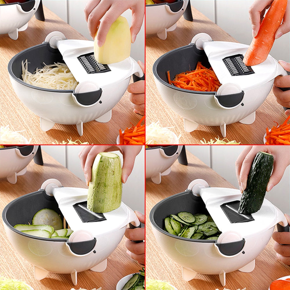 Practical Rotary Vegetable Cutter