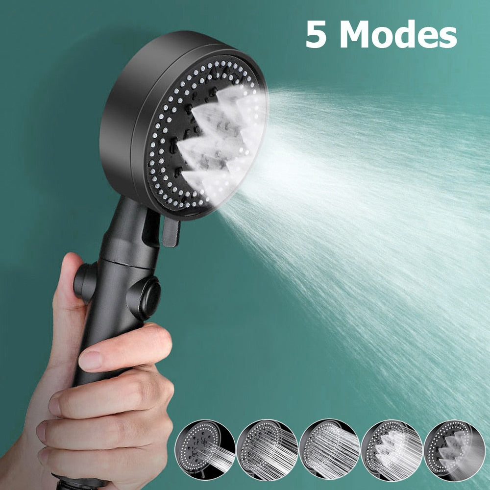 MULTIFUNCTIONAL HIGH PRESSURE SHOWER HEAD