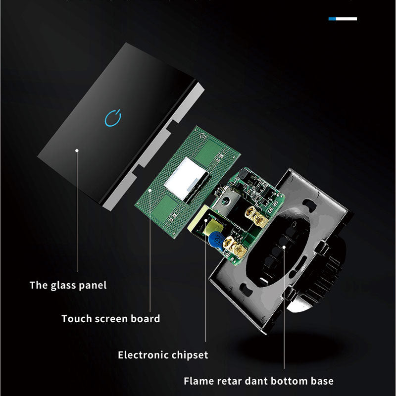 Interrupteur Tactile pour Lampe Murale