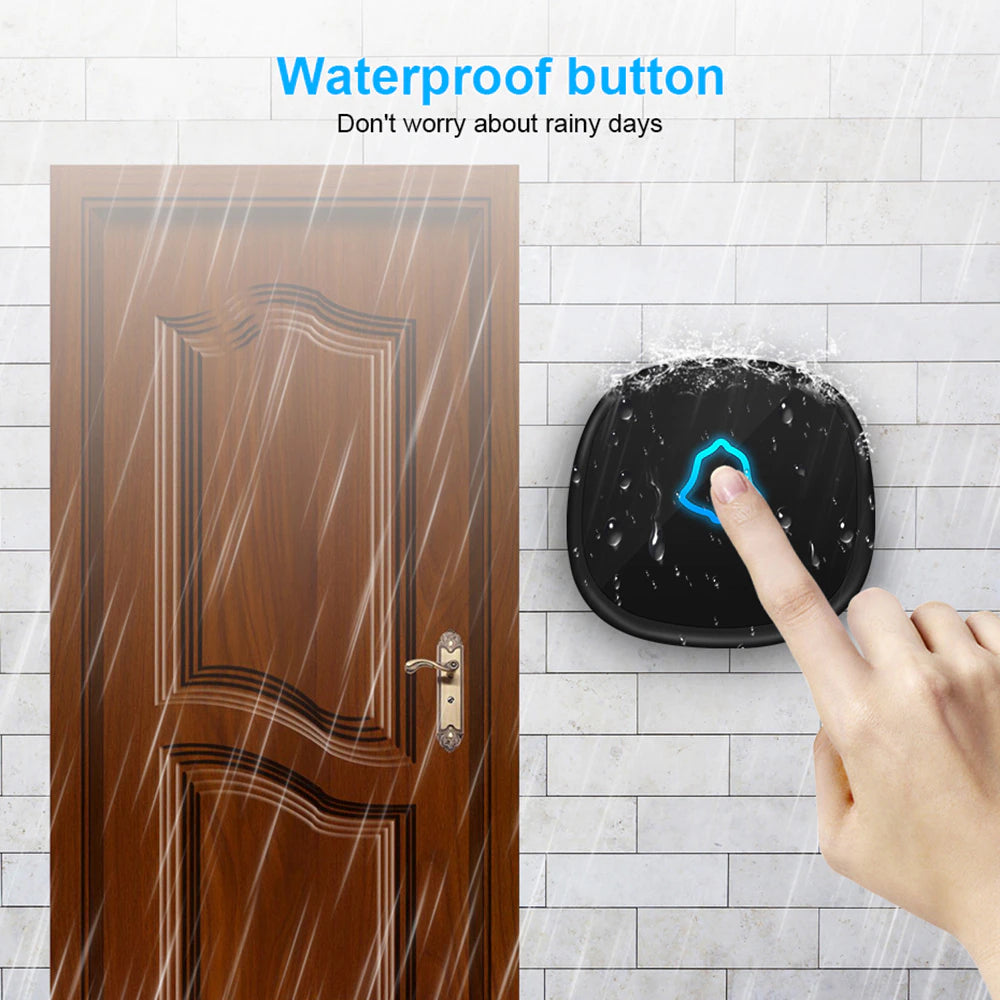 KERUI Wireless Doorbell, Waterproof Outdoor Wireless Chime