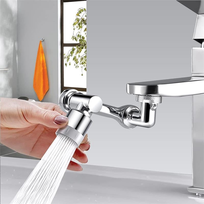 Acheter Tête de pulvérisation de robinet d'extension rotative à 1080  degrés, adaptateur universel d'extension de robinet de salle de bains